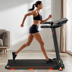 Quiet & Mighty: 300lb Capacity, Incline Treadmill with Heart Rate & Entertainment.