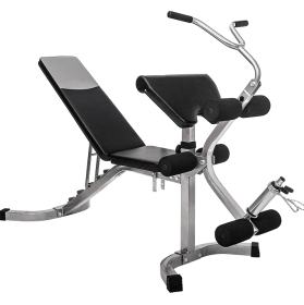 550Lounder Olympic Bench 6 + 3 position adjustment with heavy stool leg exercise aerobic training abdomen arm back chest shoulder leg muscle Home