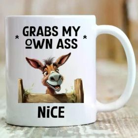 Funny Gym Quote Coffee Mug - Perfect Gift for Fitness Enthusiasts & Weight Trainers, Reusable Ceramic Cup, Ideal