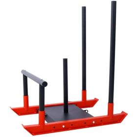 Weight Sled Fitness Sled Fitness Strength Training Sled Speed Training Sled Heavy-Duty Weight Training Equipment for Muscle Building and Explosiv