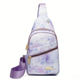 Lightweight Crossbody Sling Bag - Adjustable Strap, Zip Closure, Perfect For Travel, Sports & Hiking (Option: Style17)