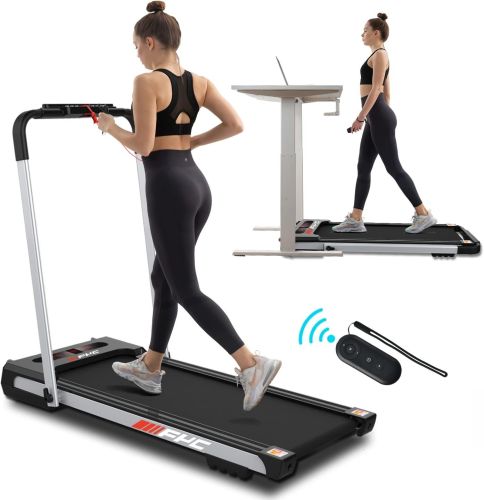 Walking Pad Treadmill, 300 Lbs  About 136.1 Kg Capacity Under-the-counter Treadmill, Walking Pad With Handle, Small Household Treadmill, Mini Fol