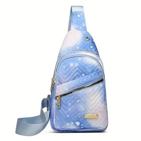 Lightweight Crossbody Sling Bag - Adjustable Strap, Zip Closure, Perfect For Travel, Sports & Hiking (Option: Style14)