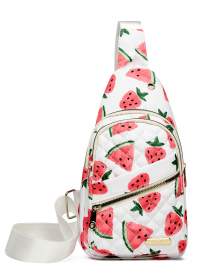 Lightweight Crossbody Sling Bag - Adjustable Strap, Zip Closure, Perfect For Travel, Sports & Hiking (Option: Style16)