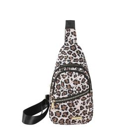 Lightweight Crossbody Sling Bag - Adjustable Strap, Zip Closure, Perfect For Travel, Sports & Hiking (Option: Style22)
