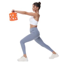 10lb Kettlebell Adjustable Weights Portable Water Filled Soft Kettlebell For Gym Sports Fitness Home Exercise Yoga Training Outdoor Travel Busine (Option: 10lb-Orange)