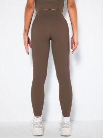 2 Pack Women's Seamless Ribbed Leggings Soft Slimming Yoga Pants, Ribbed Yoga Pants High Waisted Gym Leggings Sport Women Fitness Seamless Female (Color: 2PACK1, size: S)