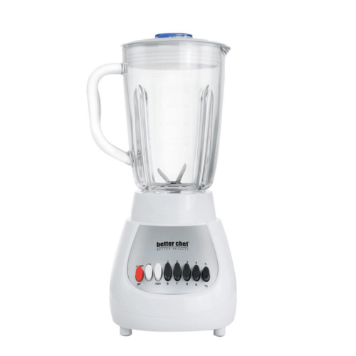 Better Chef Classic 10-Speed 5-Cup Glass Jar Blender Better Chef Classic 10-Speed 5-Cup Glass Jar Blender
