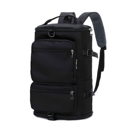 Large Capacity Waterproof Duffel Bag with Dry-Wet Separation, Shoe Compartment, and Adjustable Shoulder Strap for Travel, Sports, and Fitness