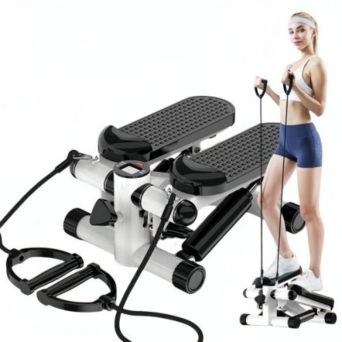 Mini Stepper With Resistance Band, LCD Display Screen, Prohibited From Sale On Walmart Platform Mini Stepper With Resistance Band, LCD Display Screen, Prohibited From Sale On Walmart Platform